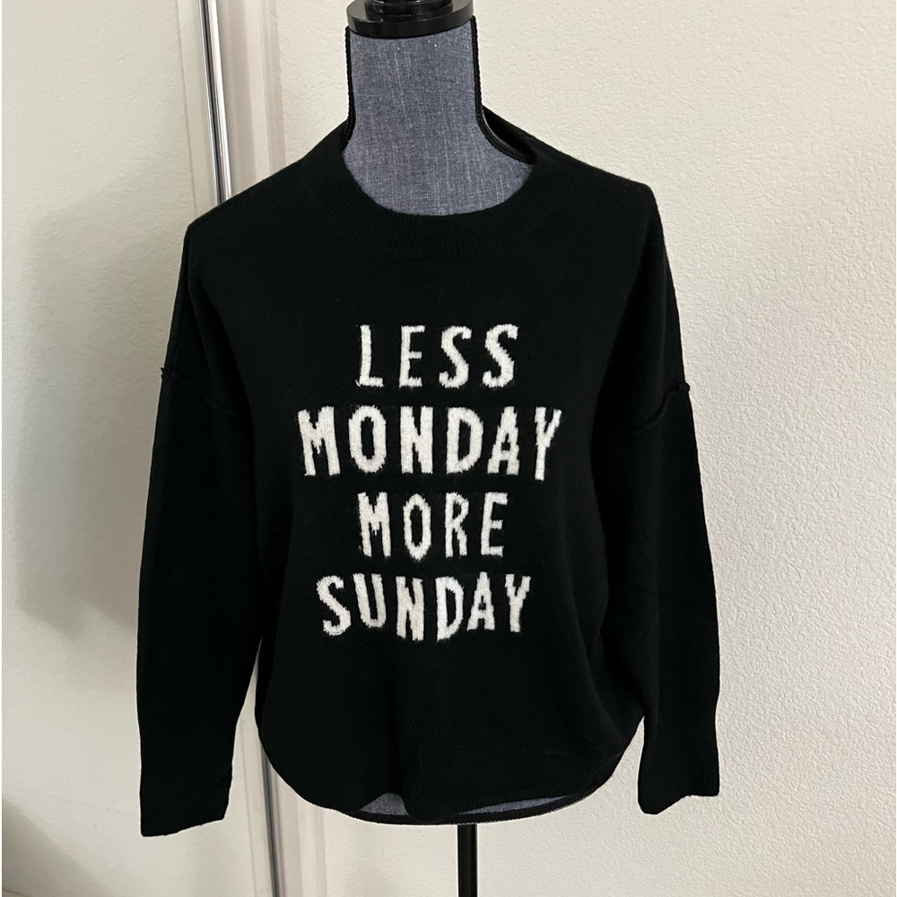 Vince Camuto Leas Monday More Sunday Sweater - Picture 2 of 5
